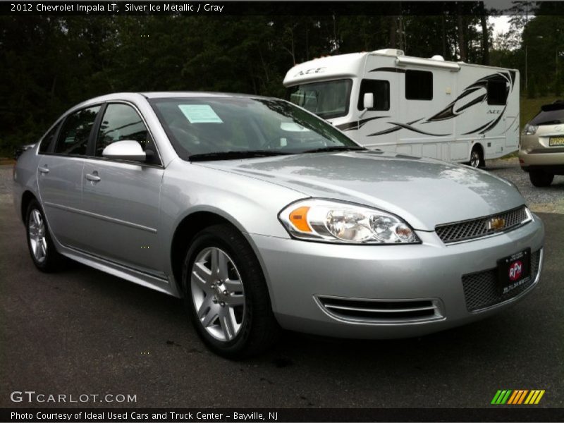 Silver Ice Metallic / Gray 2012 Chevrolet Impala LT