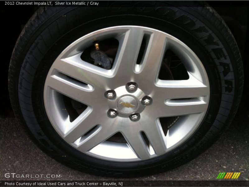 Silver Ice Metallic / Gray 2012 Chevrolet Impala LT