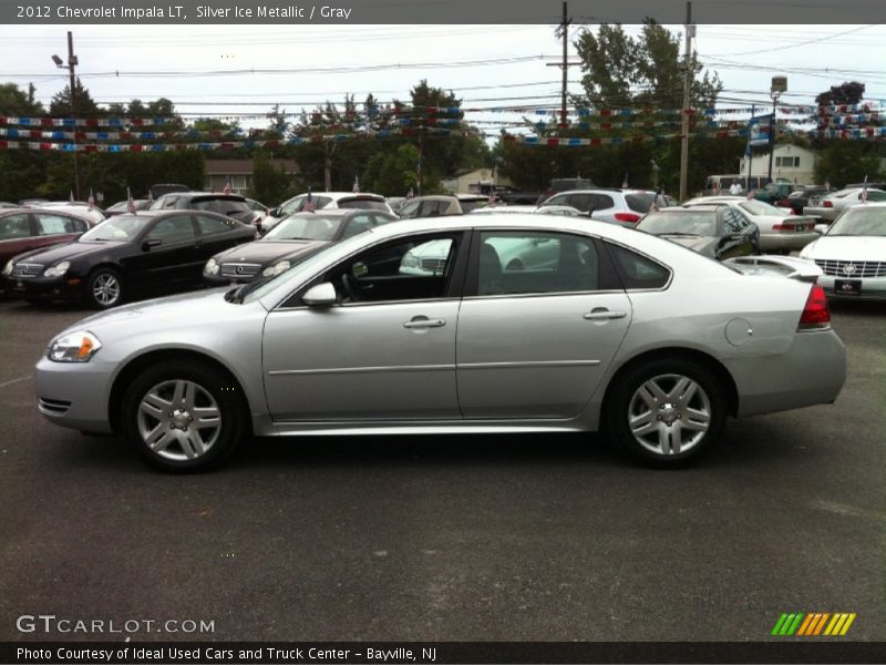 Silver Ice Metallic / Gray 2012 Chevrolet Impala LT