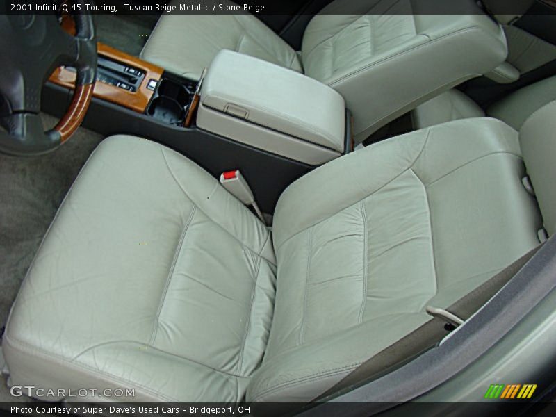 Tuscan Beige Metallic / Stone Beige 2001 Infiniti Q 45 Touring