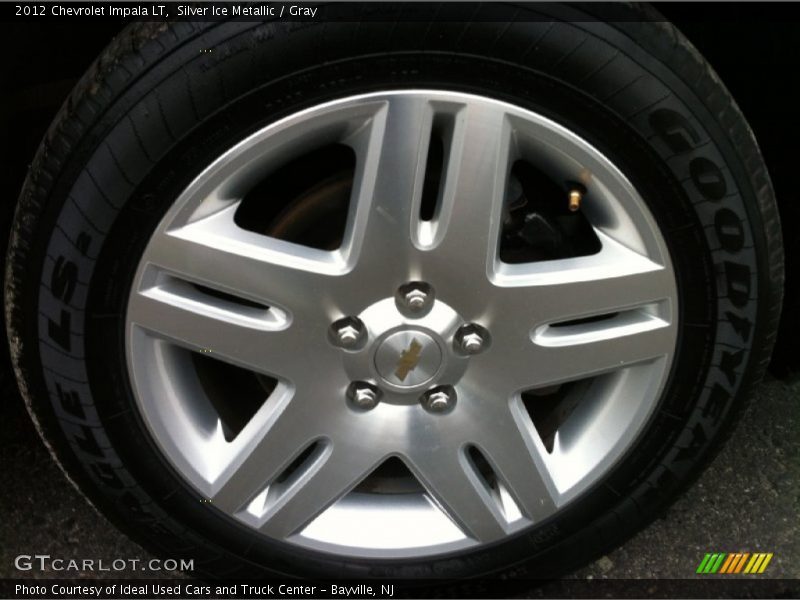 Silver Ice Metallic / Gray 2012 Chevrolet Impala LT