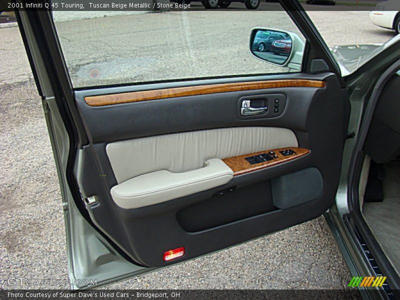 Tuscan Beige Metallic / Stone Beige 2001 Infiniti Q 45 Touring