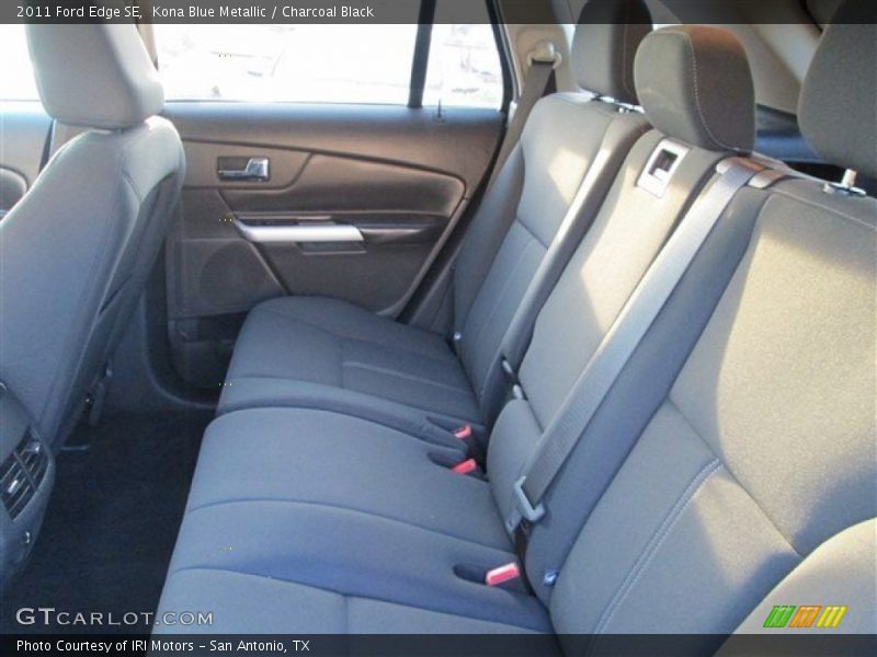 Kona Blue Metallic / Charcoal Black 2011 Ford Edge SE