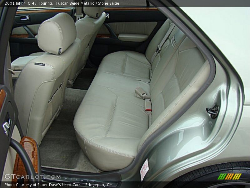Tuscan Beige Metallic / Stone Beige 2001 Infiniti Q 45 Touring