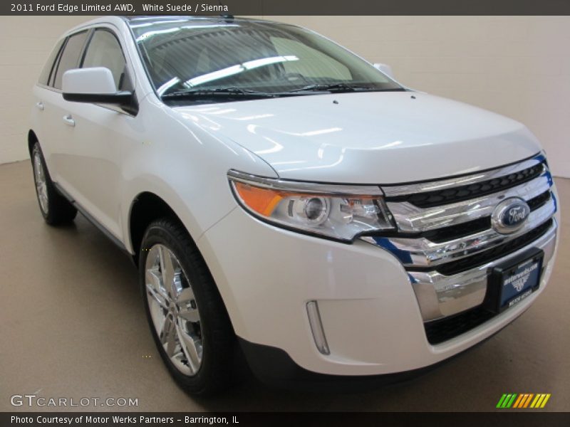 White Suede / Sienna 2011 Ford Edge Limited AWD