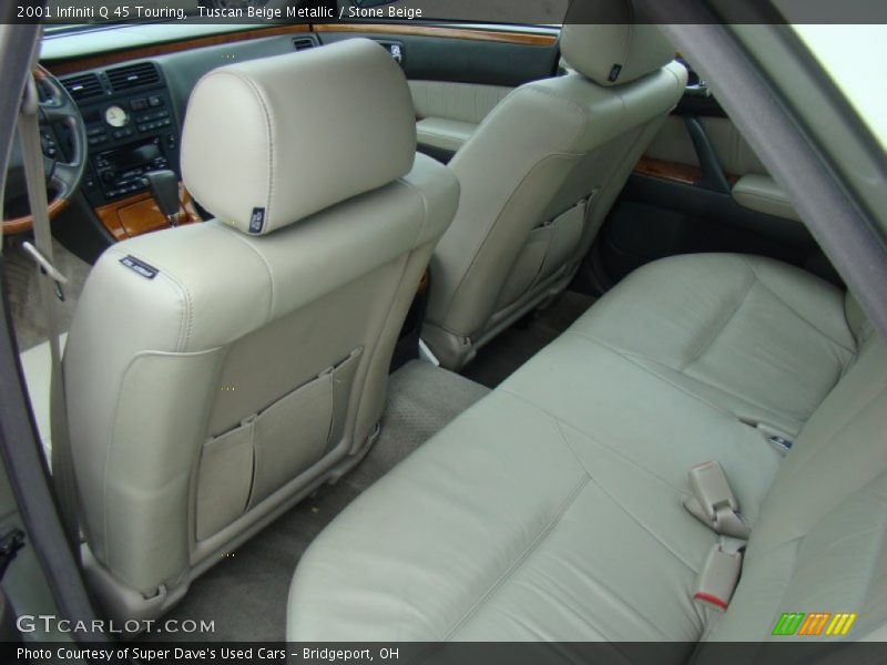 Tuscan Beige Metallic / Stone Beige 2001 Infiniti Q 45 Touring