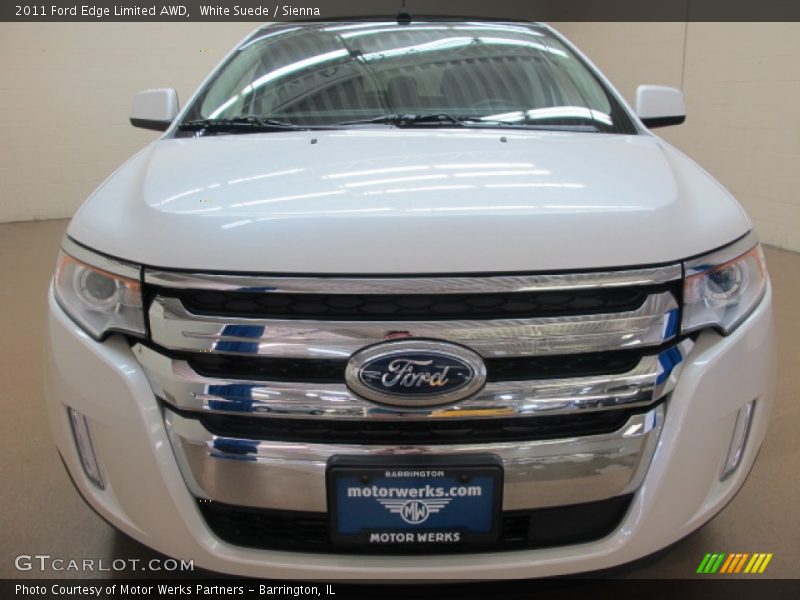 White Suede / Sienna 2011 Ford Edge Limited AWD