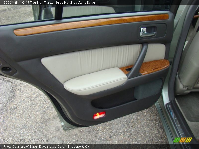 Tuscan Beige Metallic / Stone Beige 2001 Infiniti Q 45 Touring