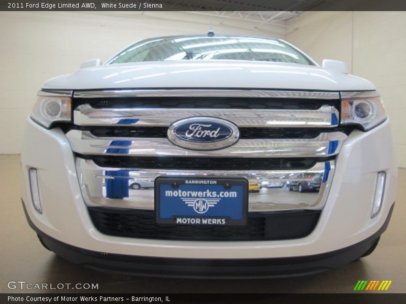 White Suede / Sienna 2011 Ford Edge Limited AWD