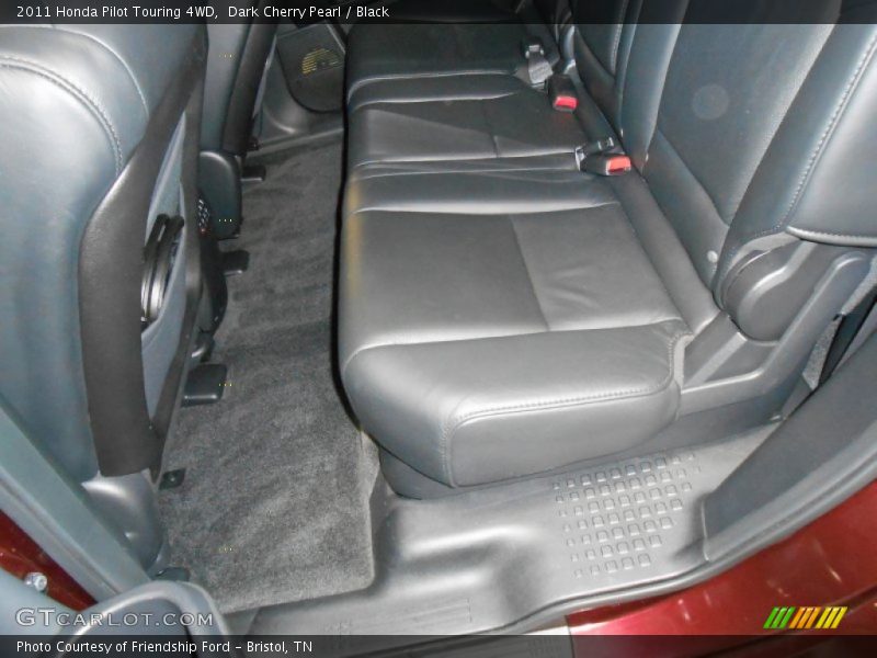 Dark Cherry Pearl / Black 2011 Honda Pilot Touring 4WD
