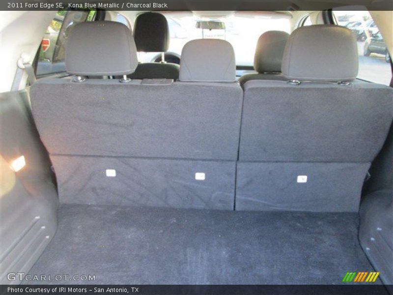 Kona Blue Metallic / Charcoal Black 2011 Ford Edge SE