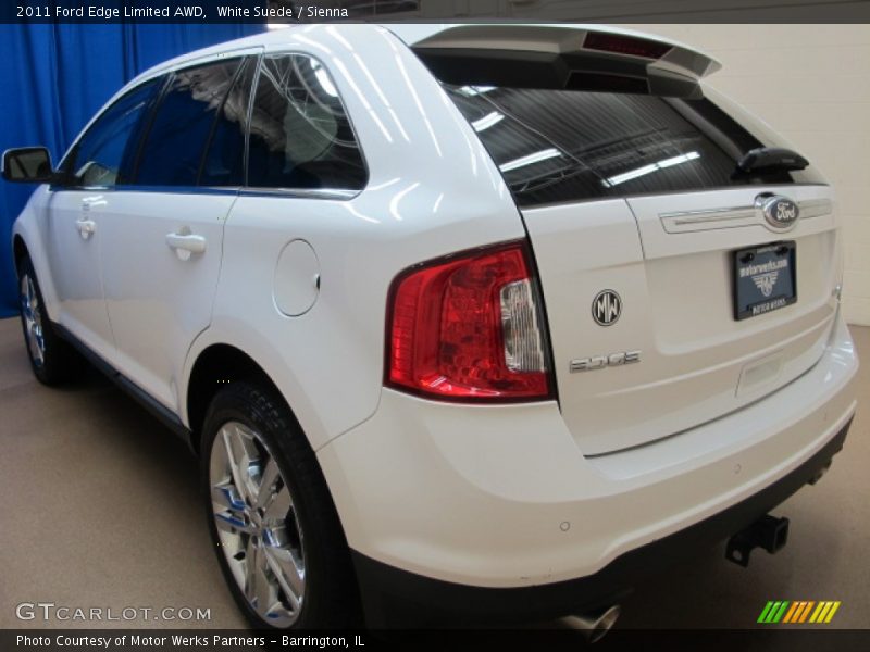 White Suede / Sienna 2011 Ford Edge Limited AWD