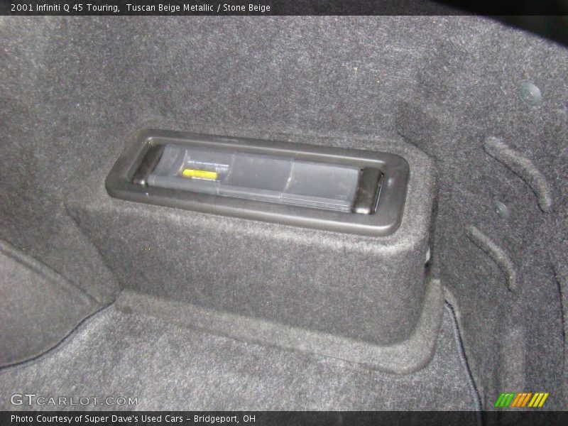 Tuscan Beige Metallic / Stone Beige 2001 Infiniti Q 45 Touring