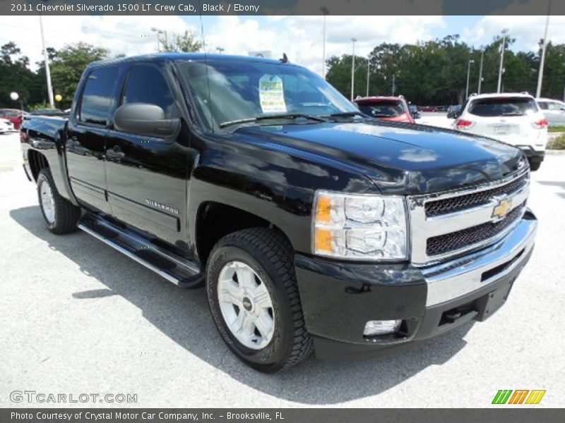 Black / Ebony 2011 Chevrolet Silverado 1500 LT Crew Cab