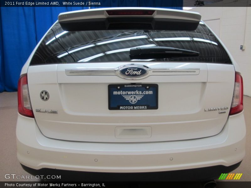 White Suede / Sienna 2011 Ford Edge Limited AWD