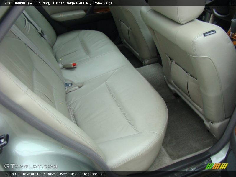 Tuscan Beige Metallic / Stone Beige 2001 Infiniti Q 45 Touring