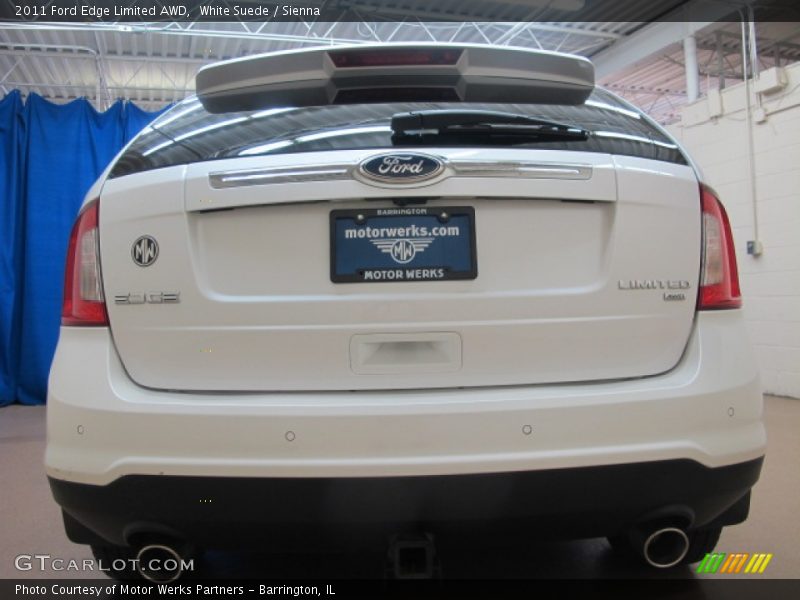 White Suede / Sienna 2011 Ford Edge Limited AWD