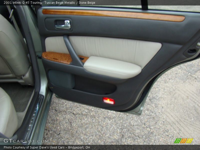 Tuscan Beige Metallic / Stone Beige 2001 Infiniti Q 45 Touring