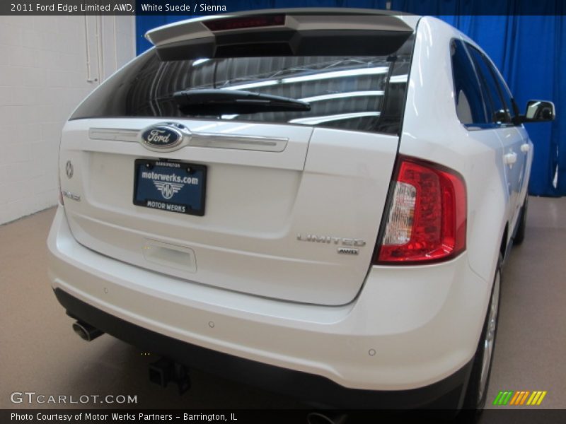 White Suede / Sienna 2011 Ford Edge Limited AWD