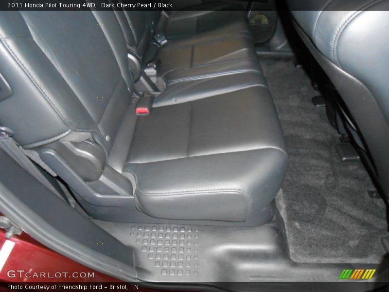 Dark Cherry Pearl / Black 2011 Honda Pilot Touring 4WD