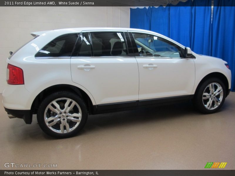 White Suede / Sienna 2011 Ford Edge Limited AWD