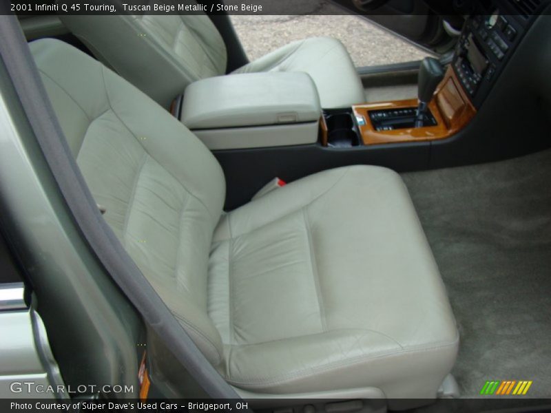 Tuscan Beige Metallic / Stone Beige 2001 Infiniti Q 45 Touring