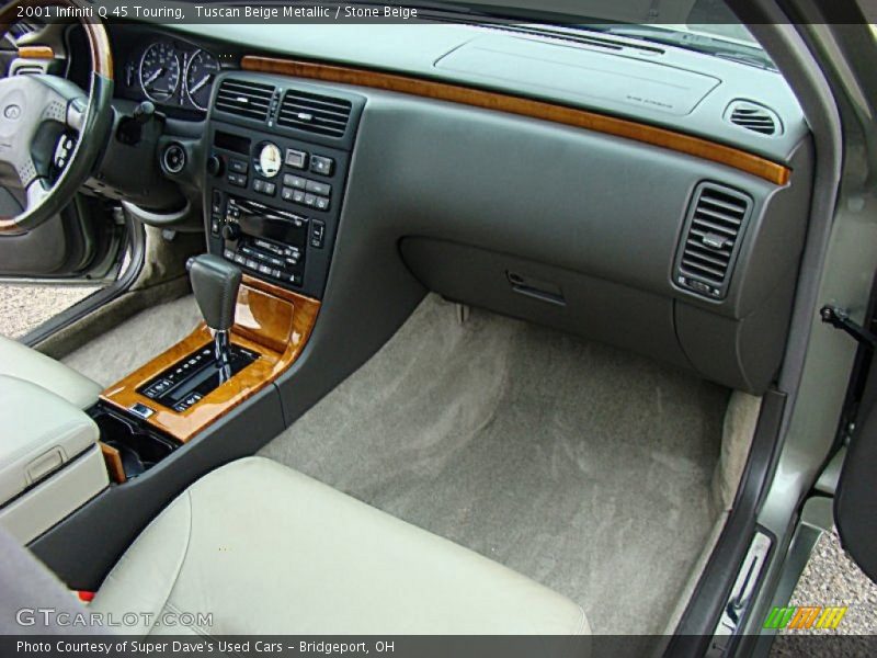 Tuscan Beige Metallic / Stone Beige 2001 Infiniti Q 45 Touring