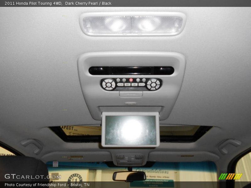 Dark Cherry Pearl / Black 2011 Honda Pilot Touring 4WD