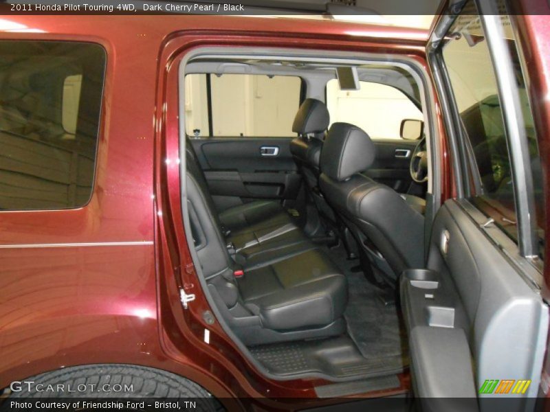 Dark Cherry Pearl / Black 2011 Honda Pilot Touring 4WD