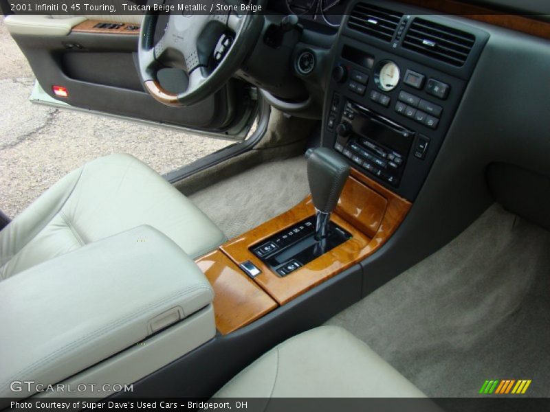 Tuscan Beige Metallic / Stone Beige 2001 Infiniti Q 45 Touring