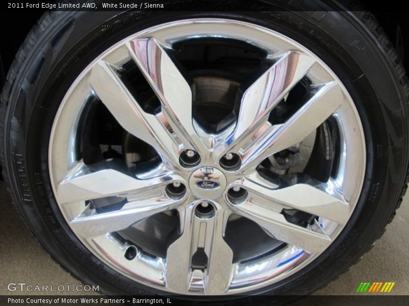 White Suede / Sienna 2011 Ford Edge Limited AWD