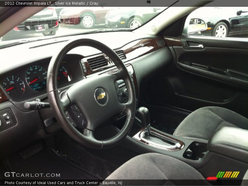 Silver Ice Metallic / Gray 2012 Chevrolet Impala LT