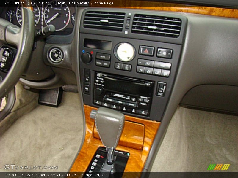 Tuscan Beige Metallic / Stone Beige 2001 Infiniti Q 45 Touring