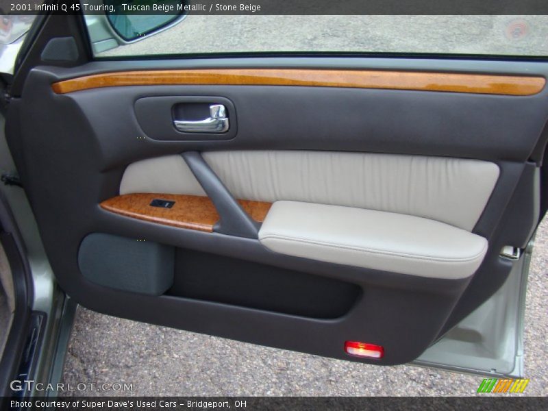 Tuscan Beige Metallic / Stone Beige 2001 Infiniti Q 45 Touring