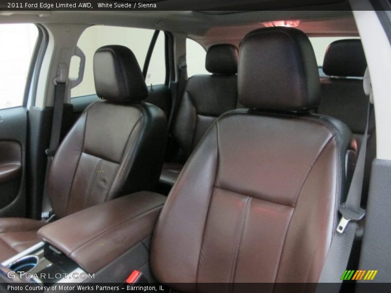 White Suede / Sienna 2011 Ford Edge Limited AWD
