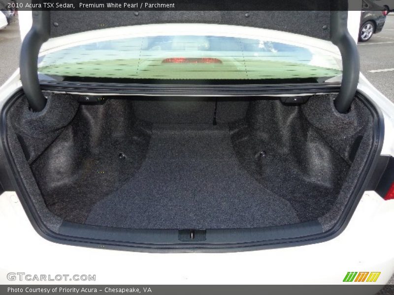 Premium White Pearl / Parchment 2010 Acura TSX Sedan