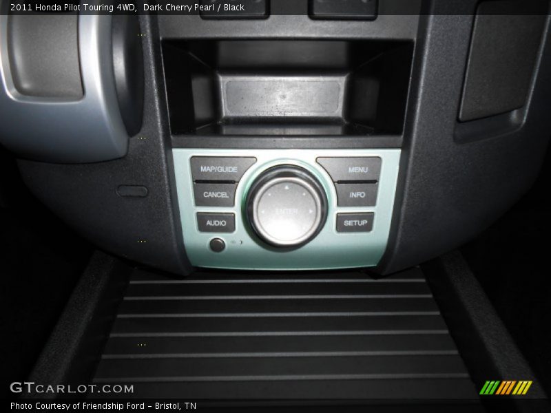 Dark Cherry Pearl / Black 2011 Honda Pilot Touring 4WD