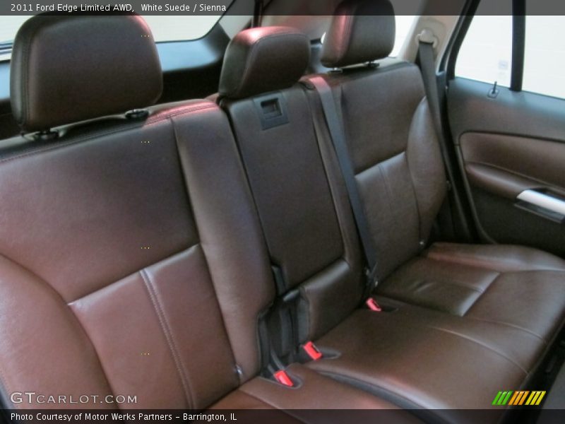 White Suede / Sienna 2011 Ford Edge Limited AWD