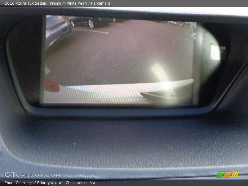 Premium White Pearl / Parchment 2010 Acura TSX Sedan