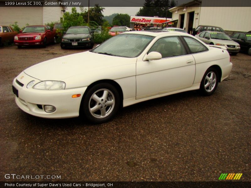 Golden Pearl / Ivory 1999 Lexus SC 300