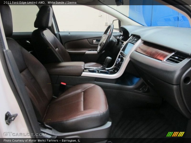 White Suede / Sienna 2011 Ford Edge Limited AWD