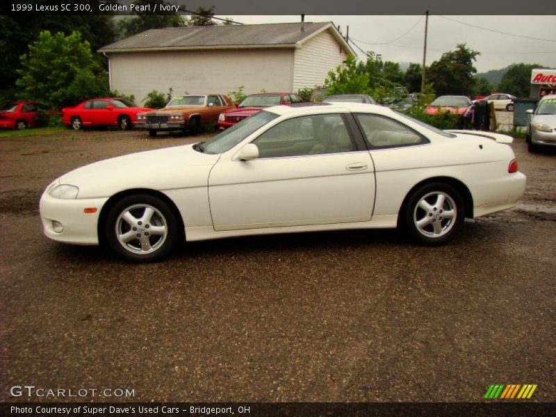 Golden Pearl / Ivory 1999 Lexus SC 300