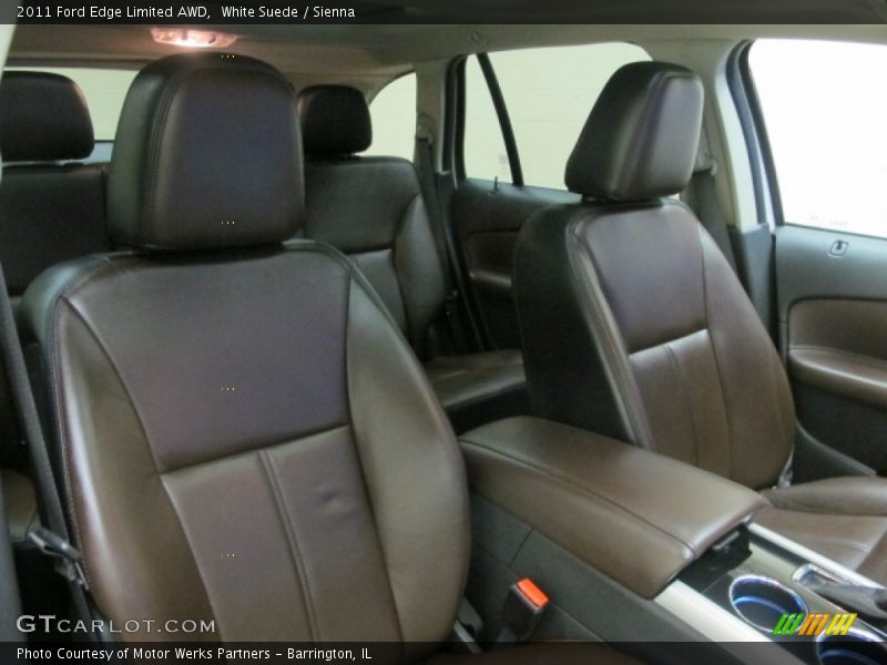 White Suede / Sienna 2011 Ford Edge Limited AWD