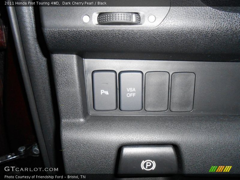 Dark Cherry Pearl / Black 2011 Honda Pilot Touring 4WD