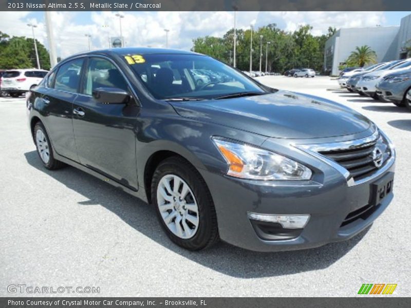 Metallic Slate / Charcoal 2013 Nissan Altima 2.5 S