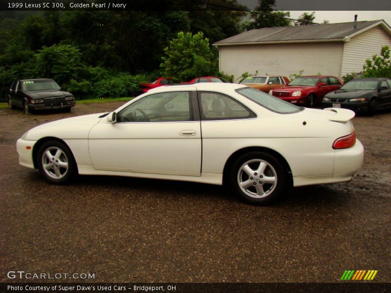 Golden Pearl / Ivory 1999 Lexus SC 300