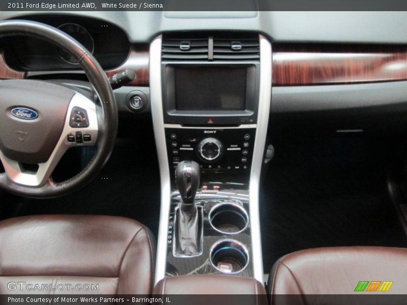 White Suede / Sienna 2011 Ford Edge Limited AWD