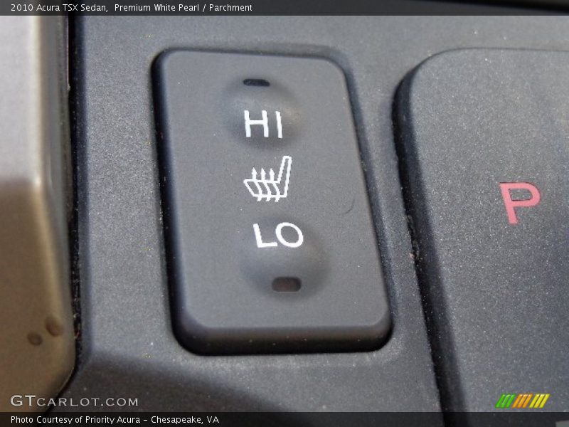 Premium White Pearl / Parchment 2010 Acura TSX Sedan