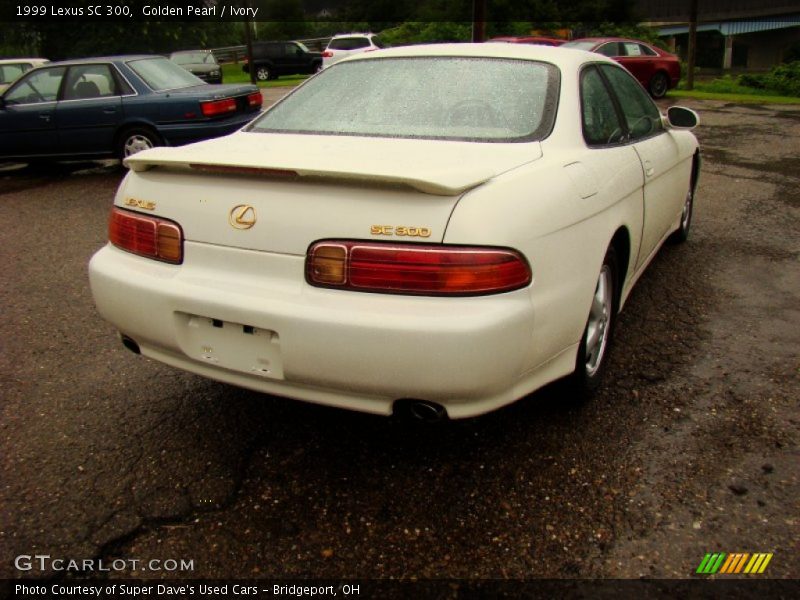 Golden Pearl / Ivory 1999 Lexus SC 300
