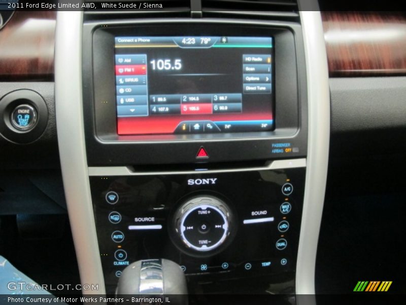 White Suede / Sienna 2011 Ford Edge Limited AWD